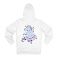 Printify Hoodie White / S Ballet Unicorn - Unicorn World - Hoodie - Back Design