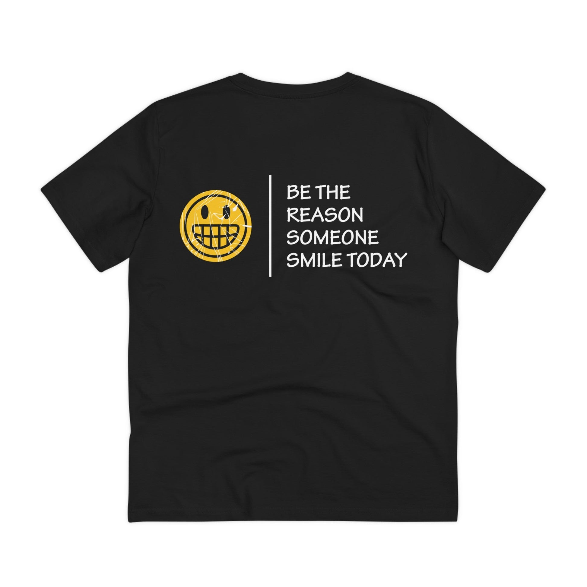 Printify T-Shirt Black / 2XS Be the Reason someone smile today - Streetwear - Joker - Back Design