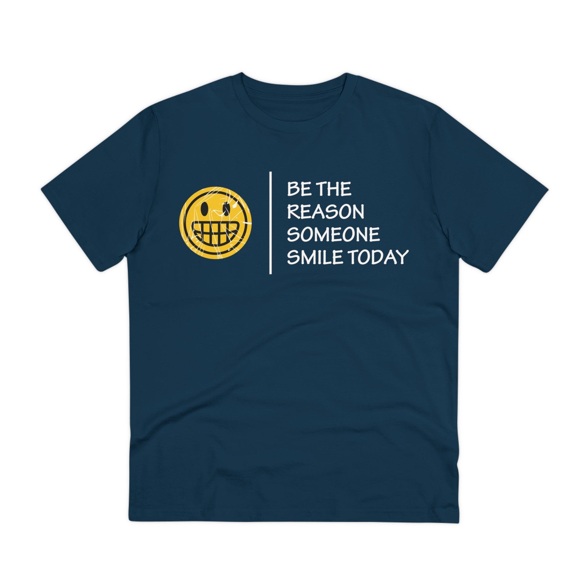 Printify T-Shirt French Navy / 2XS Be the Reason someone smile today - Streetwear - Joker - Front Design