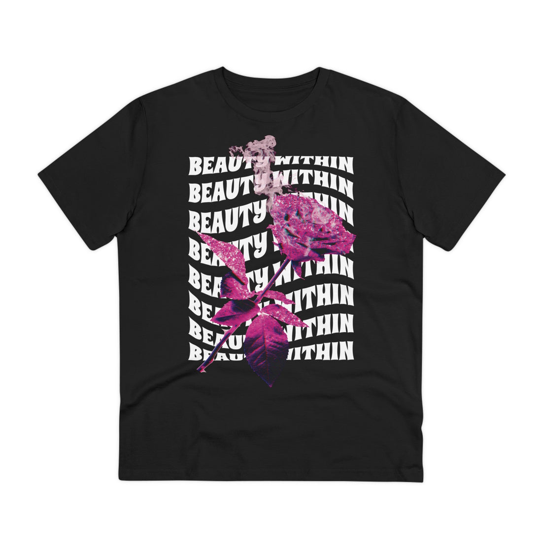 Printify T-Shirt Black / 2XS Beauty within - Streetwear - King Breaker - Front Design