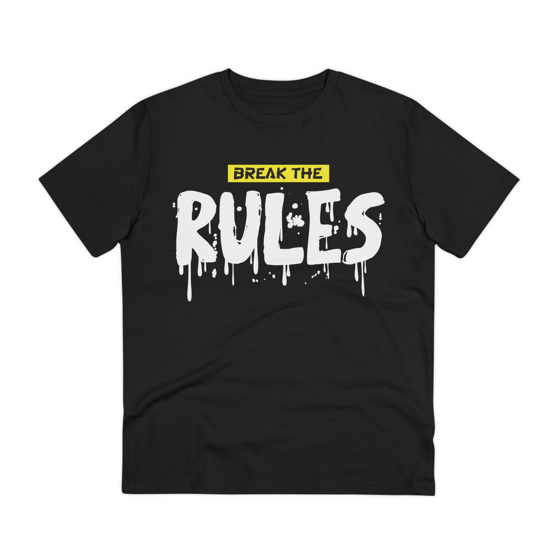 Printify T-Shirt Black / 2XS Break the Rules - Streetwear - King Breaker - Front Design