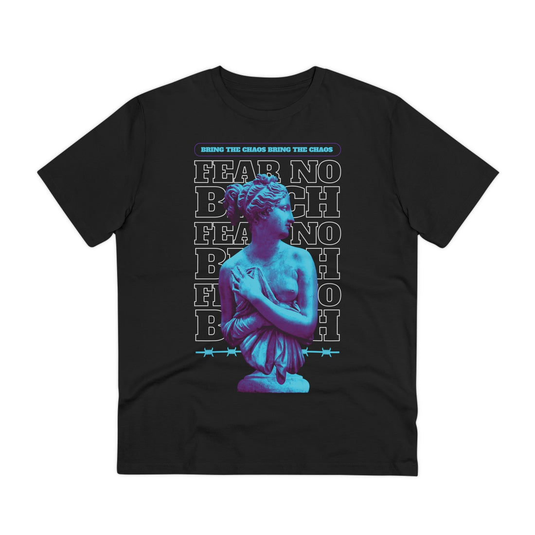 Printify T-Shirt Black / 2XS Bring the Chaos - Streetwear - Gods Way - Front Design