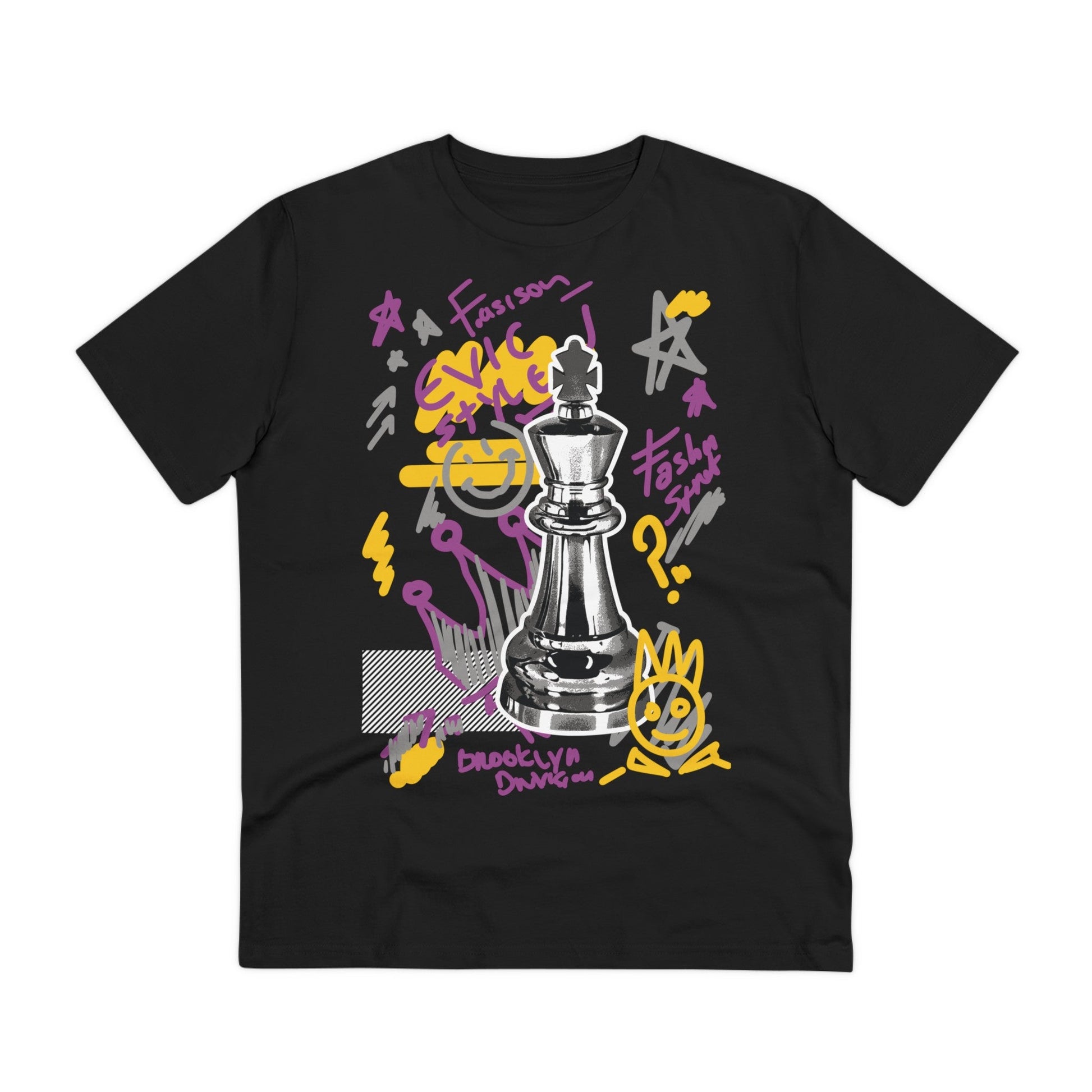 Printify T-Shirt Black / 2XS Brooklyn Fashion Style - Streetwear - Joker - Front Design