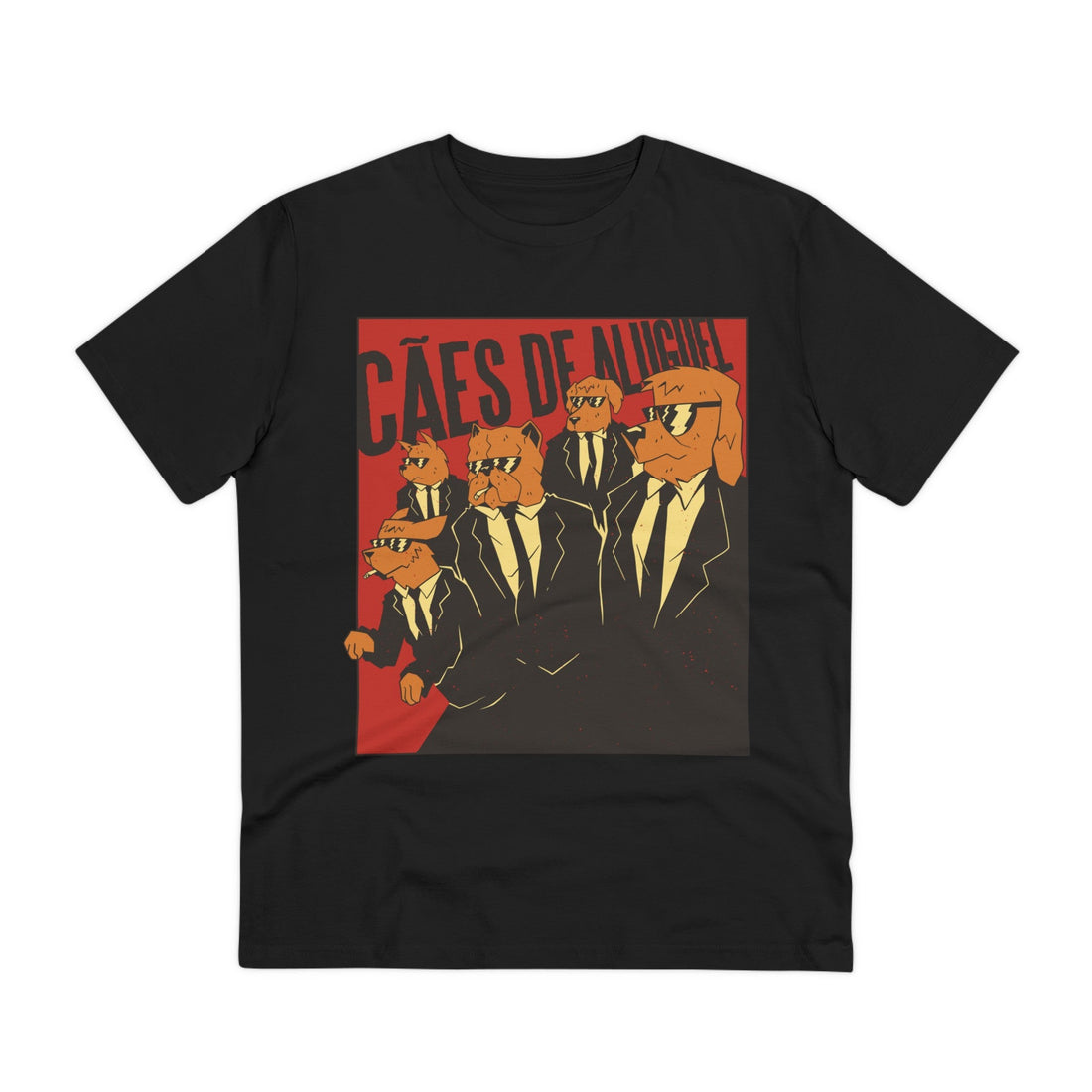 Printify T-Shirt Black / 2XS Caes de Aluguel - Film Parodie - Front Design