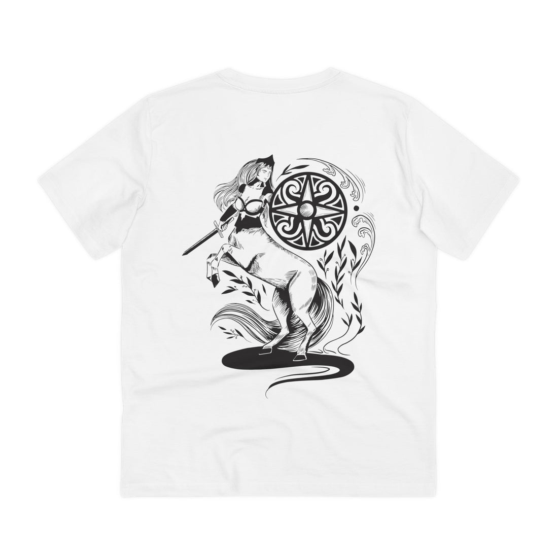 Printify T-Shirt White / 2XS Centaur - Dark Fantasy - Back Design