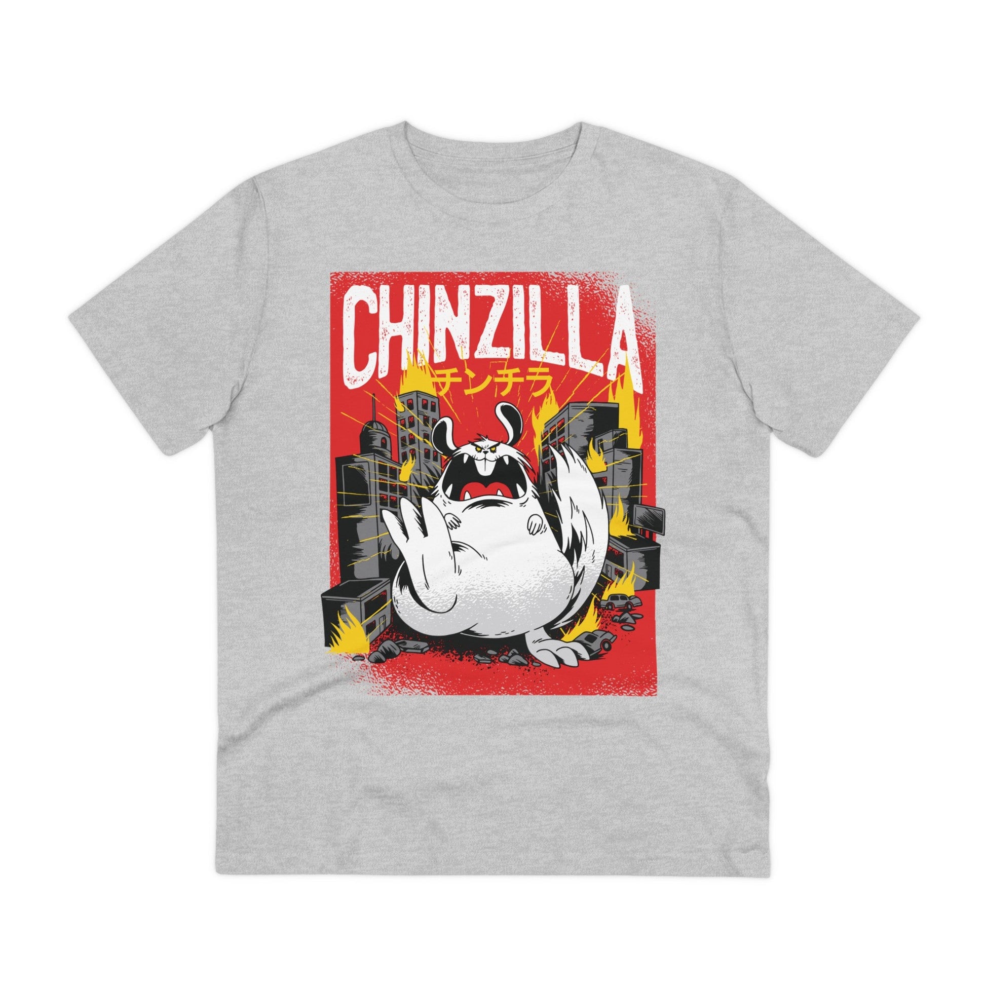 Printify T-Shirt Heather Grey / 2XS Chinzilla - Film Parodie - Front Design