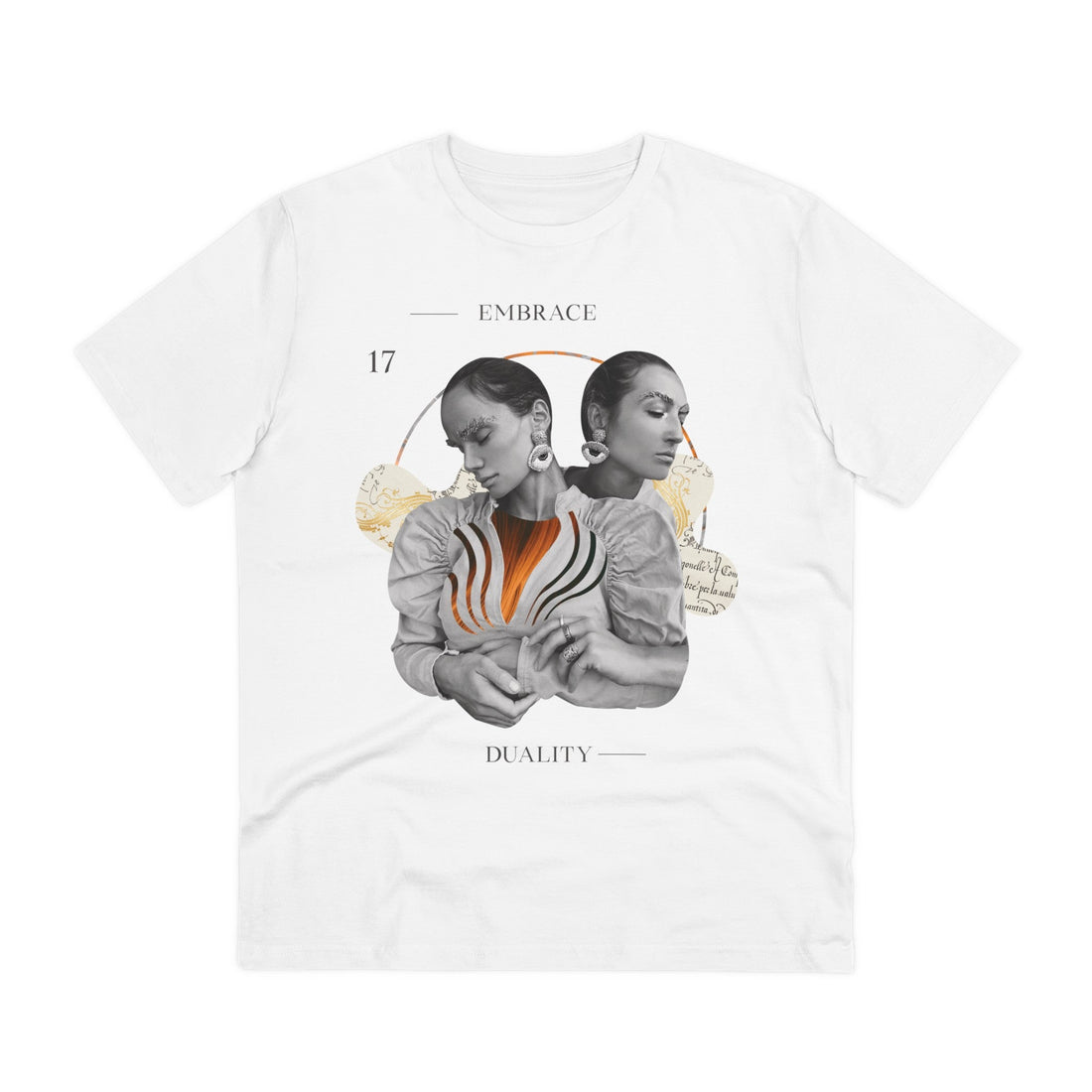 Printify T-Shirt White / 2XS Collage Stylish Woman - Modern Collage - Front Design