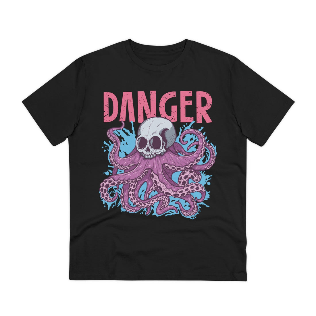 Printify T-Shirt Black / 2XS Danger Skull - Streetwear - I´m Fine - Front Design