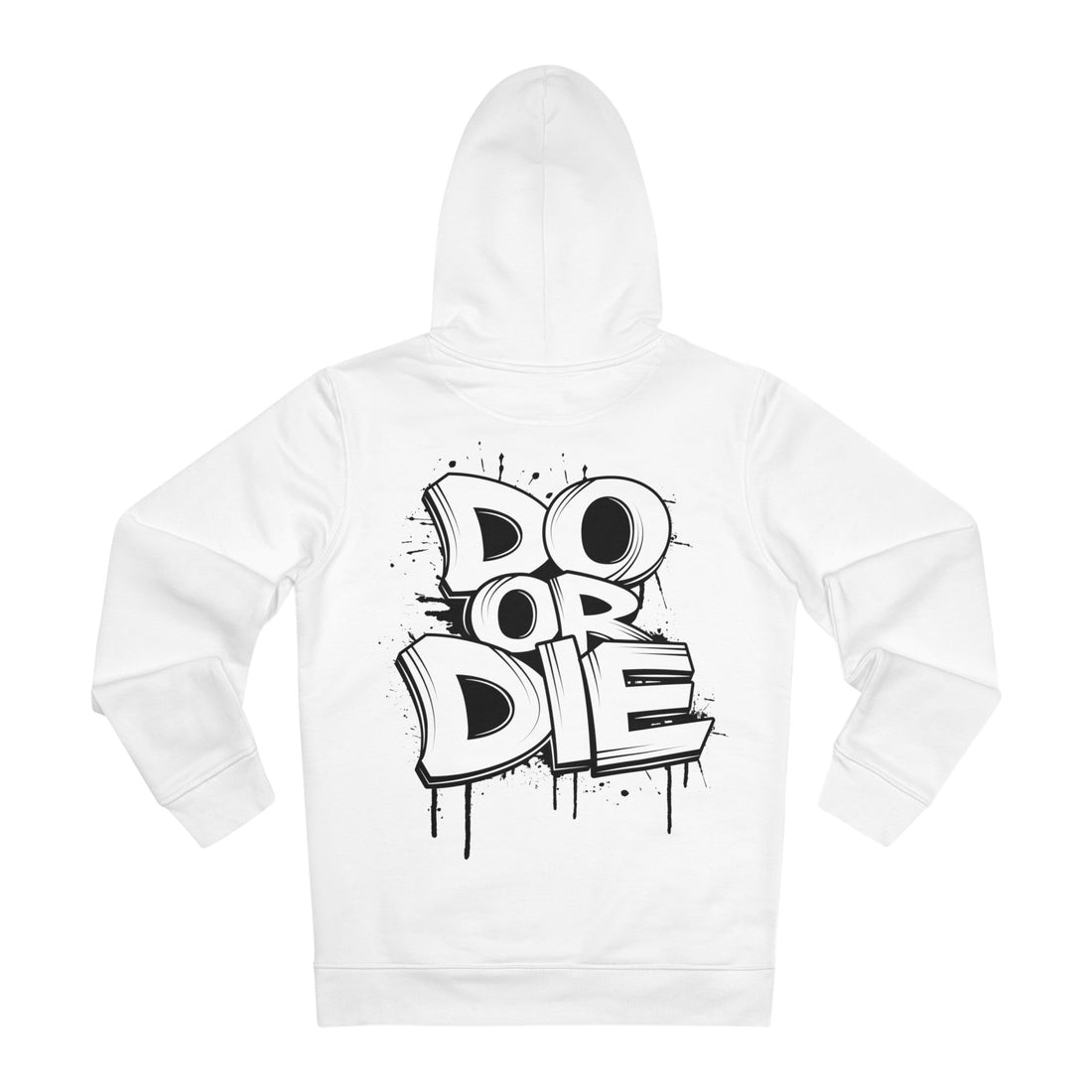Printify Hoodie White / S Do or Die - Streetwear - I´m Fine - Hoodie - Back Design