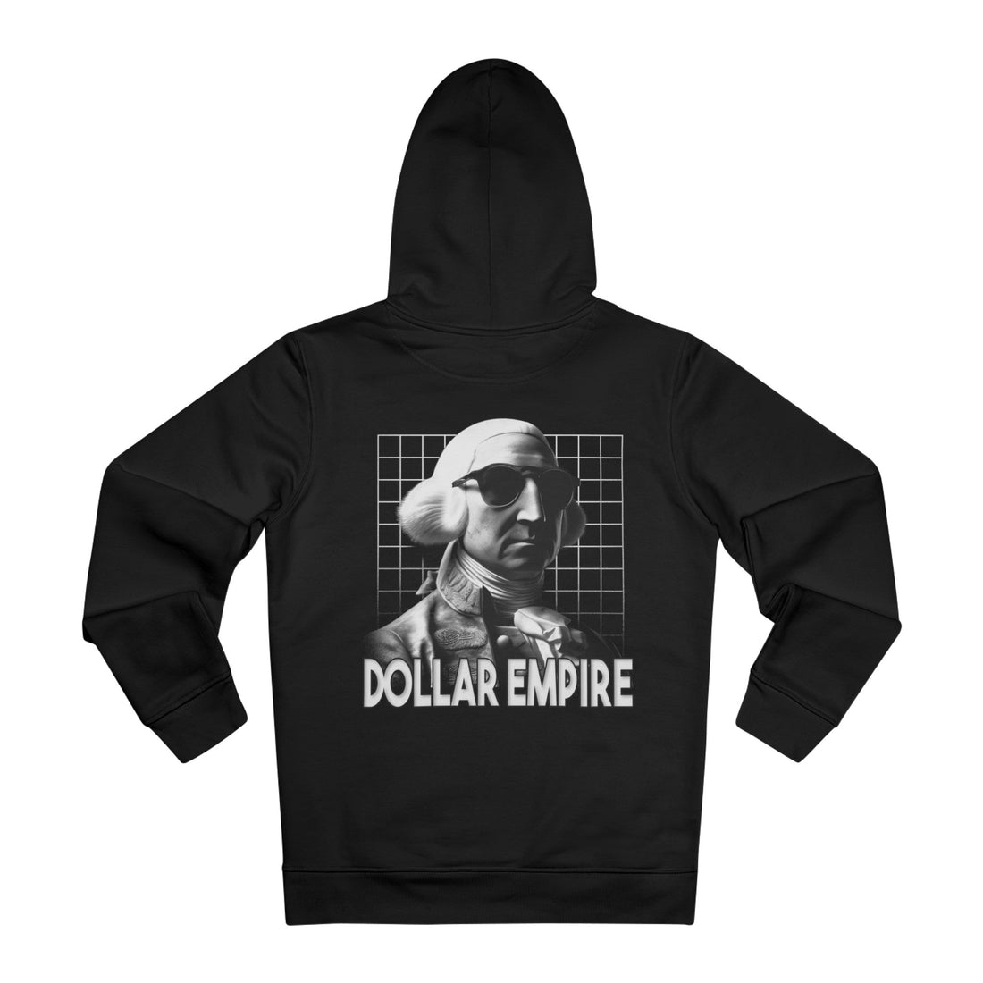 Printify Hoodie Black / 2XL Dollar Empire George - Streetwear - King Breaker - Hoodie - Back Design