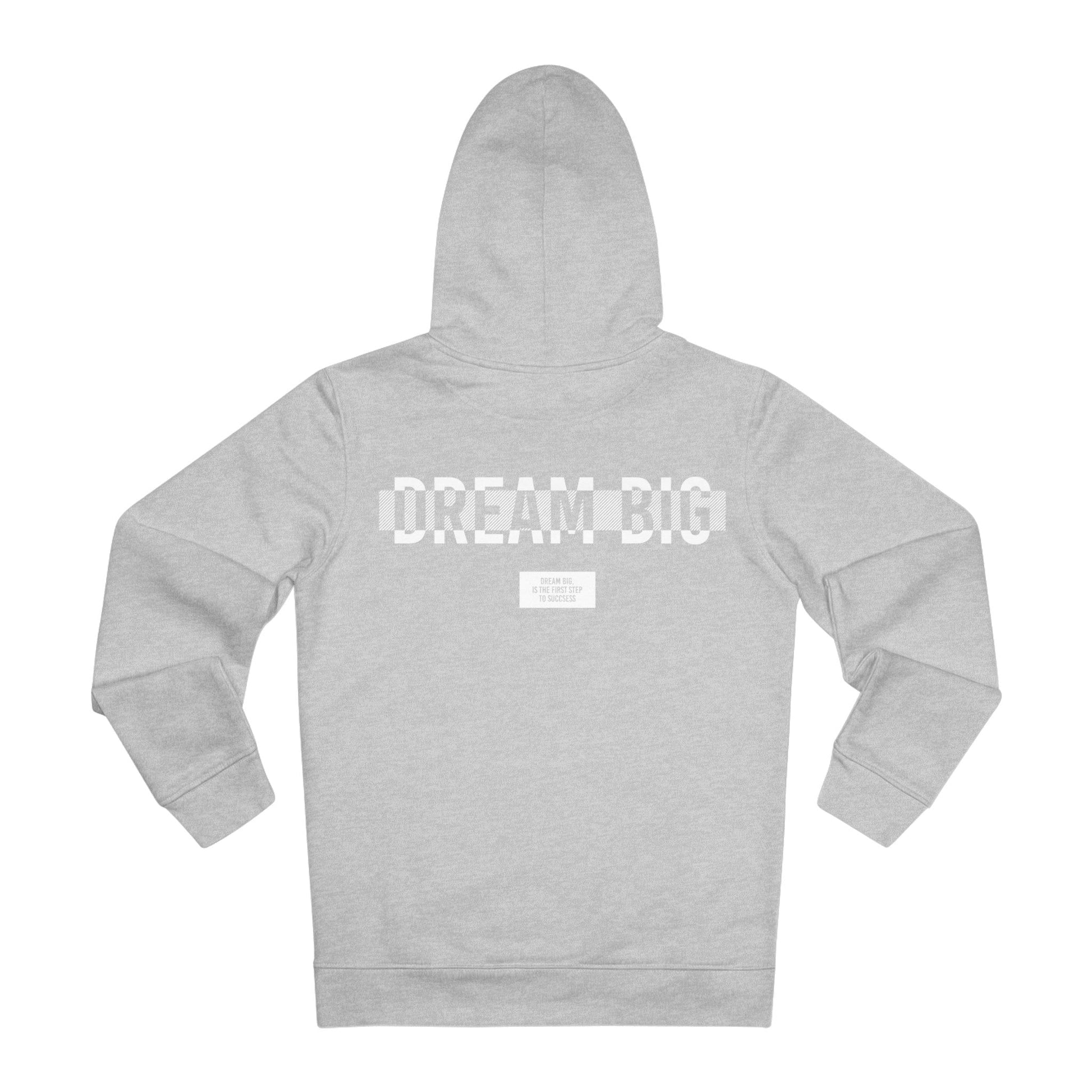 Printify Hoodie Heather Grey / S Dream Big - Streetwear - Berlin Reality - Hoodie - Back Design