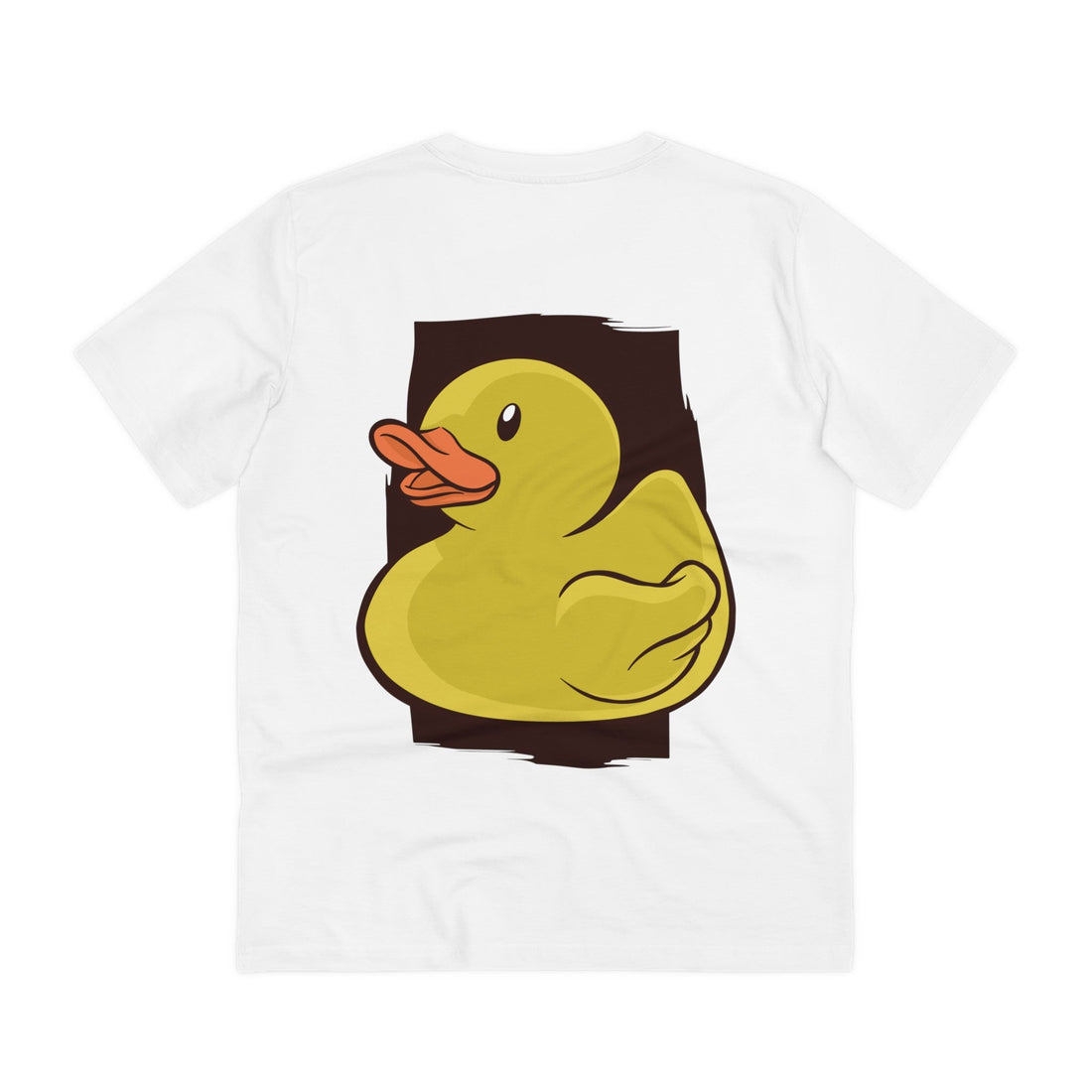 Printify T-Shirt White / 2XS Duck - Rubber Duck - Back Design