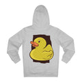 Printify Hoodie Heather Grey / S Duck - Rubber Duck - Hoodie - Back Design