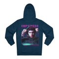 Printify Hoodie French Navy / S Emptiness - Cyborg Characters - Hoodie - Back Design
