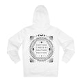 Printify Hoodie White / S Everything I need is right here right now - Universe Quotes - Hoodie - Back Design