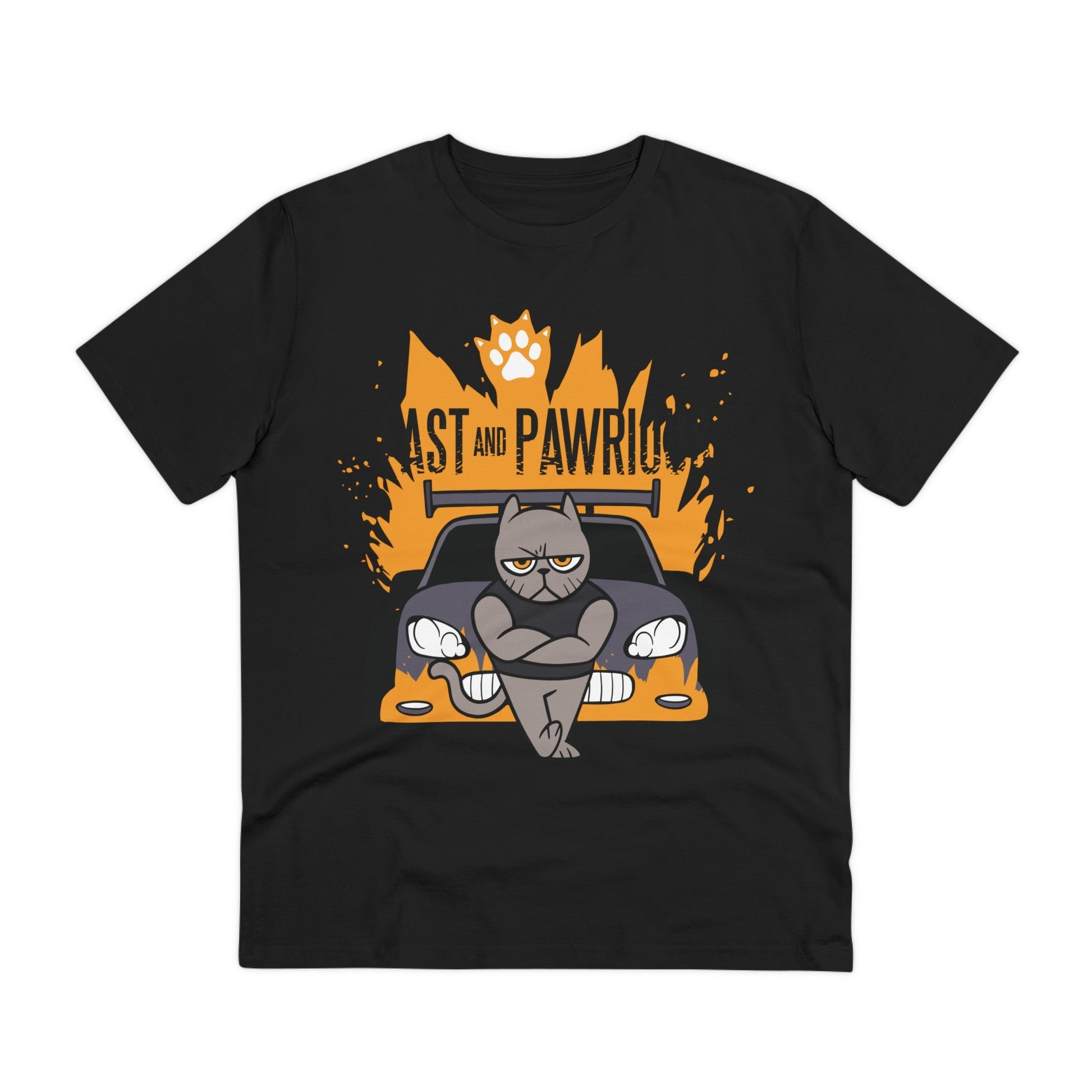 Printify T-Shirt Black / 2XS Fast and Pawrious - Film Parodie - Front Design