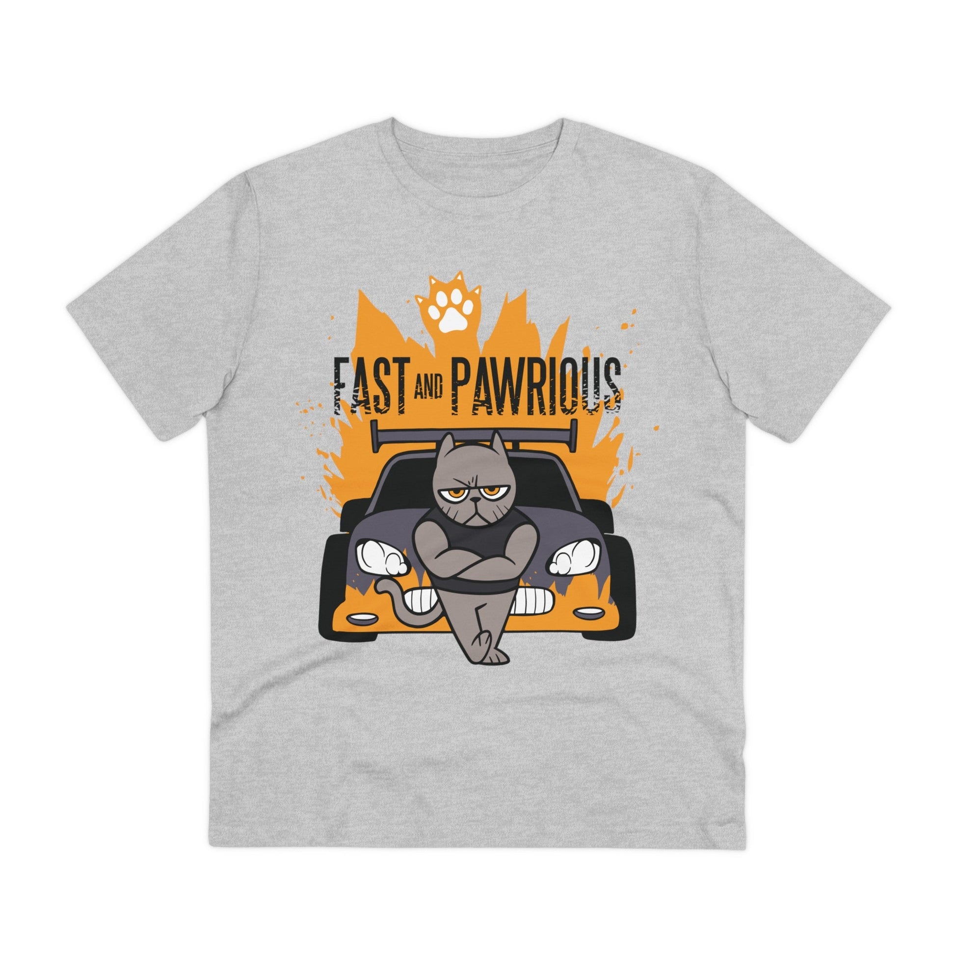 Printify T-Shirt Heather Grey / 2XS Fast and Pawrious - Film Parodie - Front Design