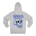 Printify Hoodie Heather Grey / S Fearless Skull - Streetwear - I´m Fine - Hoodie - Back Design