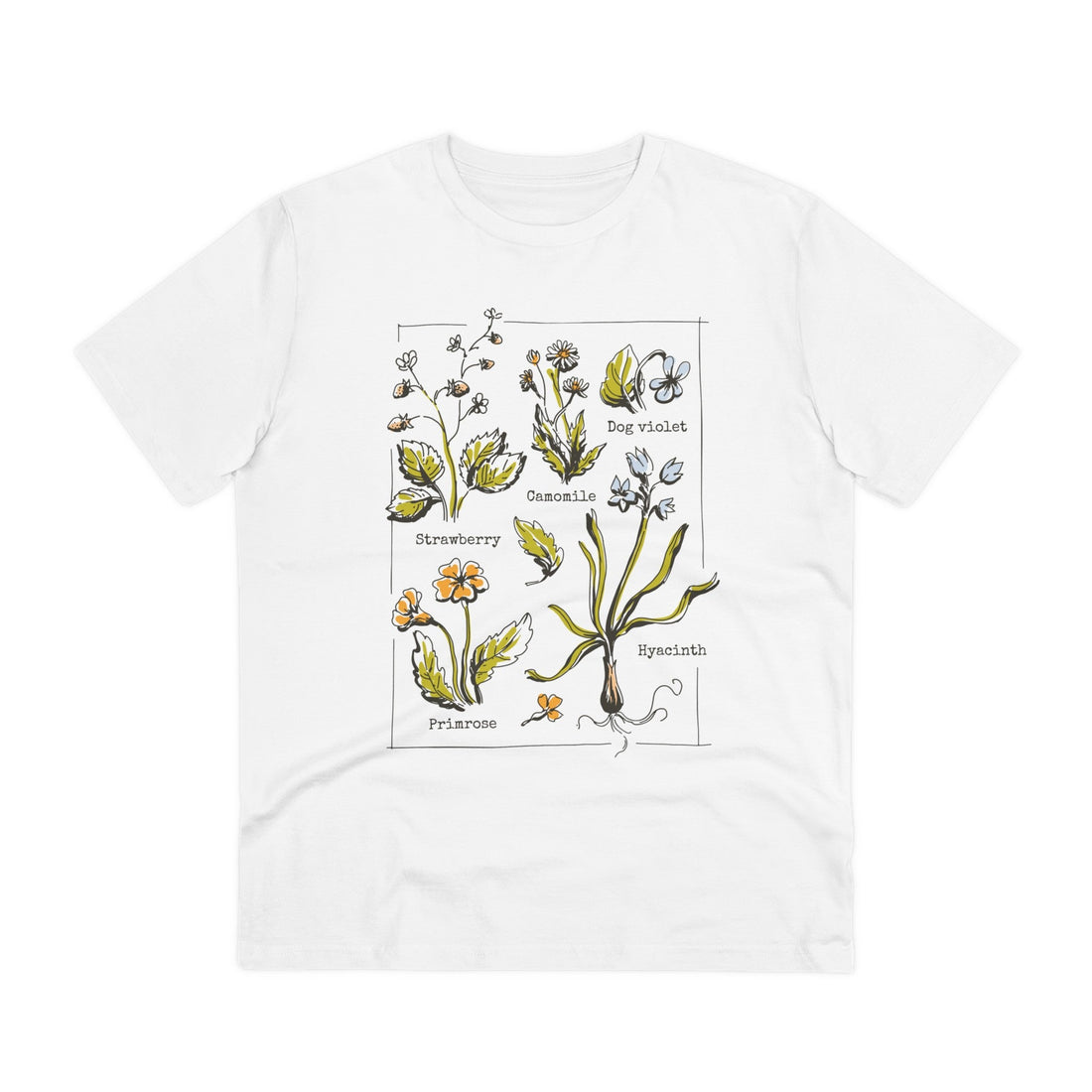 Printify T-Shirt White / 2XS Flowers - Cottagecore Lifestyle - Front Design