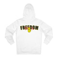 Printify Hoodie White / S Freedom Soul - Streetwear - Level X - Hoodie - Back Design
