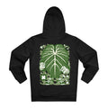 Printify Hoodie Black / 2XL Gloriosum White Veins - Cartoon Plants - Hoodie - Back Design