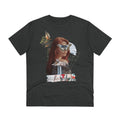 Printify T-Shirt Dark Heather Grey / 2XS Gothic Butterfly Woman - Streetwear - King Breaker - Front Design
