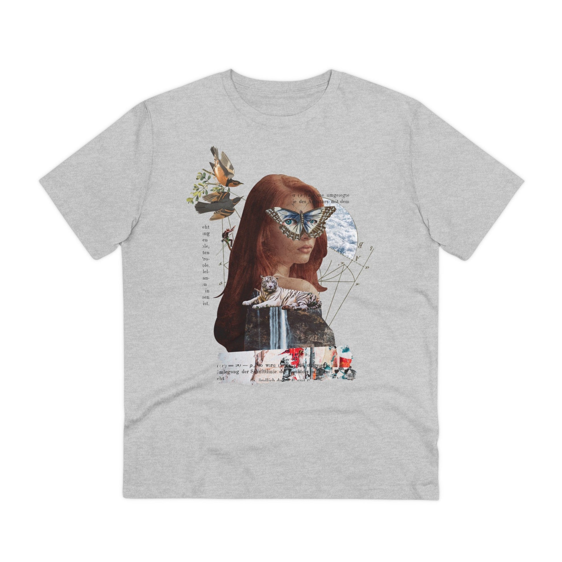 Printify T-Shirt Heather Grey / 2XS Gothic Butterfly Woman - Streetwear - King Breaker - Front Design