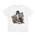 Printify T-Shirt White / 2XS Gothic Man Clock - Streetwear - King Breaker - Front Design
