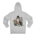 Printify Hoodie Heather Grey / S Gothic Man Clock - Streetwear - King Breaker - Hoodie - Back Design