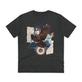 Printify T-Shirt Dark Heather Grey / 2XS Gothic Raven - Streetwear - King Breaker - Front Design
