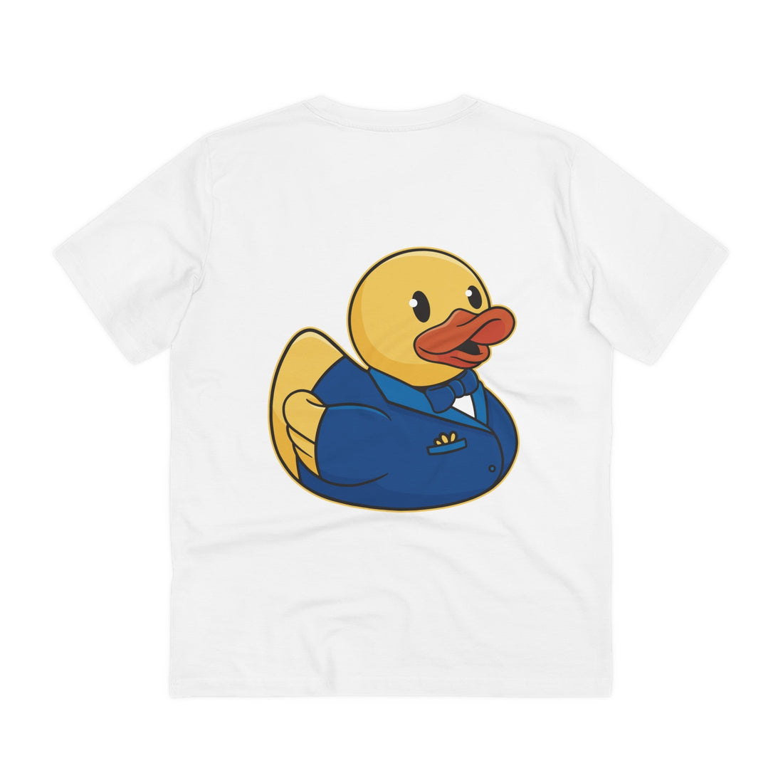 Printify T-Shirt White / 2XS Groom - Rubber Duck - Back Design