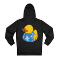 Printify Hoodie Black / 2XL Hawaiian Shirt - Rubber Duck - Hoodie - Back Design