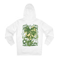 Printify Hoodie White / S Homalomena Rubescens - Cartoon Plants - Hoodie - Back Design