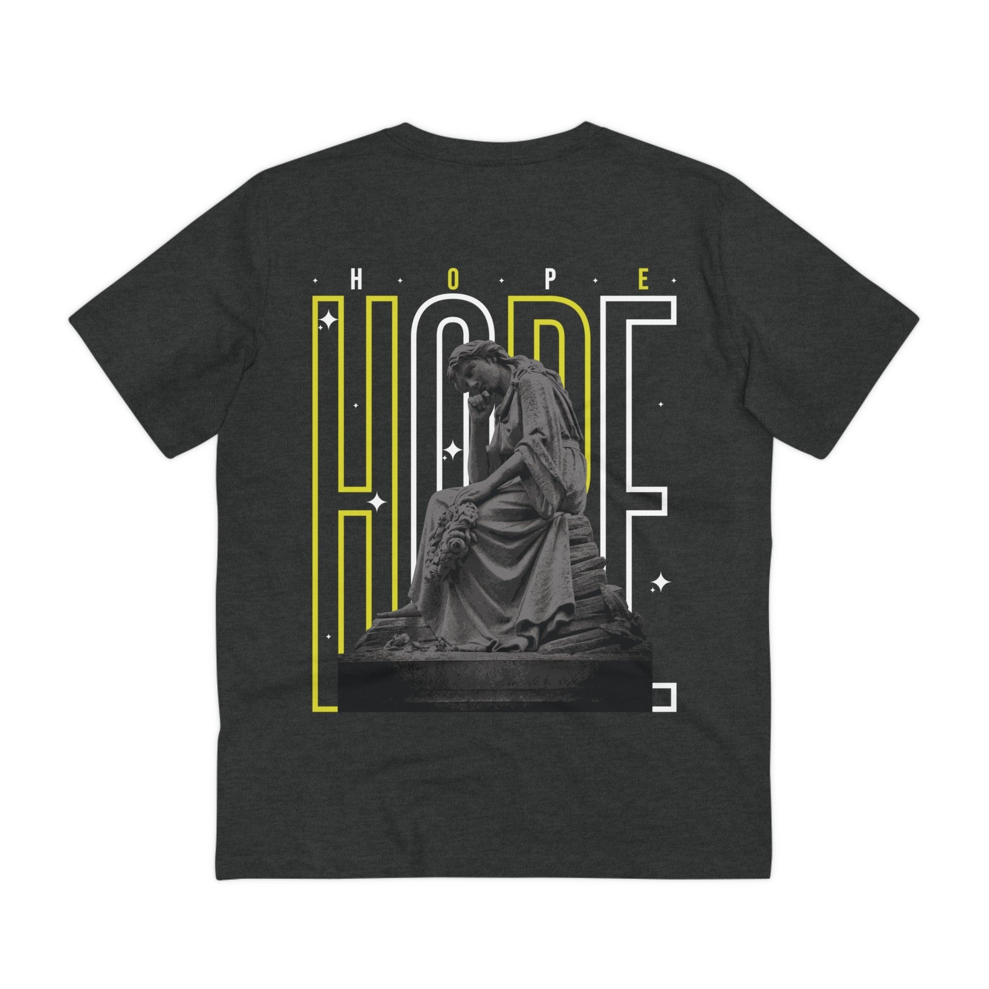 Printify T-Shirt Dark Heather Grey / 2XS Hope - Streetwear - Gods Way - Back Design