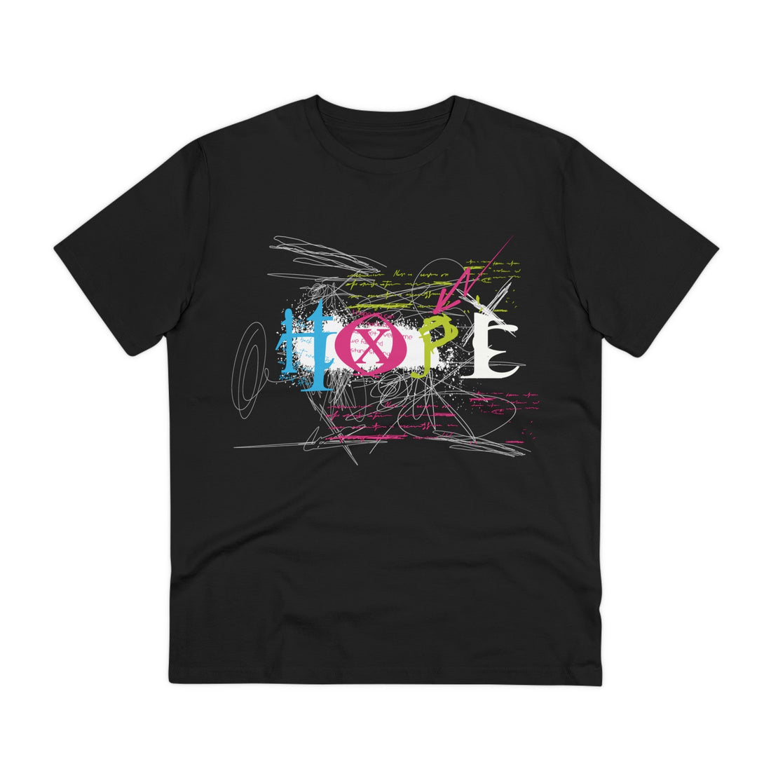Printify T-Shirt Black / 2XS Hope X - Streetwear - Small Masterpieces - Front Design