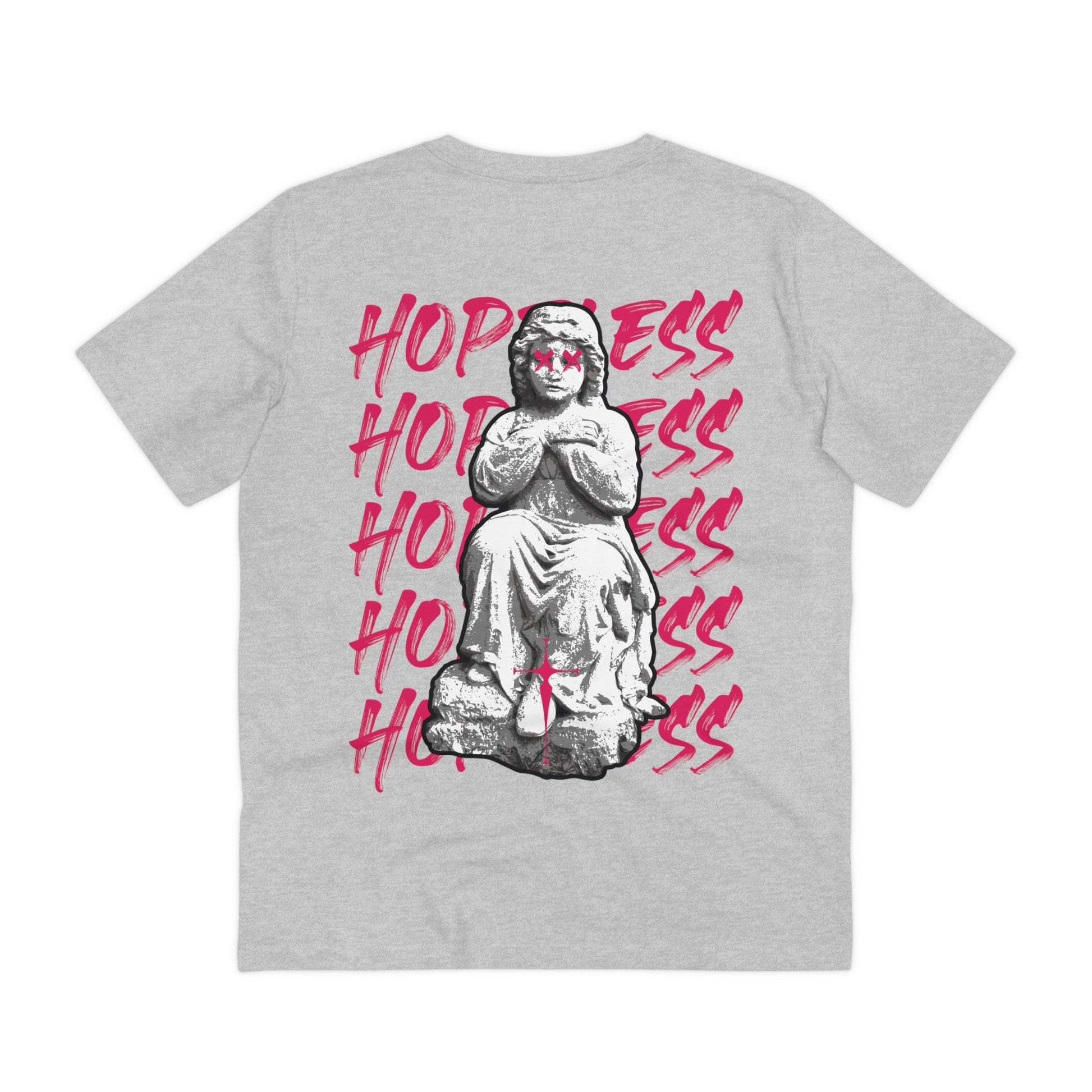 Printify T-Shirt Heather Grey / 2XS Hopeless - Streetwear - Gods Way - Back Design