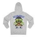 Printify Hoodie Heather Grey / S Hungry Bear - Streetwear - I´m Fine - Hoodie - Back Design