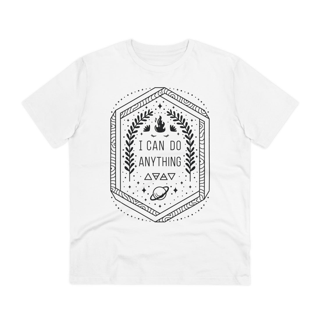 Printify T-Shirt White / 2XS I can do anything - Universe Quotes - Front Design