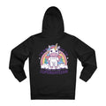 Printify Hoodie Black / 2XL I´m not gay, I´m supergaysian - Unicorn World - Hoodie - Back Design