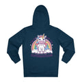 Printify Hoodie French Navy / S I´m not gay, I´m supergaysian - Unicorn World - Hoodie - Back Design