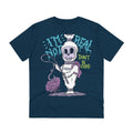 Printify T-Shirt French Navy / 2XS I´m not Real Ghost Fisher - Streetwear - I´m Fine - Front Design