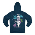 Printify Hoodie French Navy / S I´m not Real Ghost Fisher - Streetwear - I´m Fine - Hoodie - Back Design
