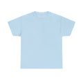Vorderansicht eines hellblauen T-Shirts ohne Aufdruck zum Design I’d Much Rather Be Sleeping
