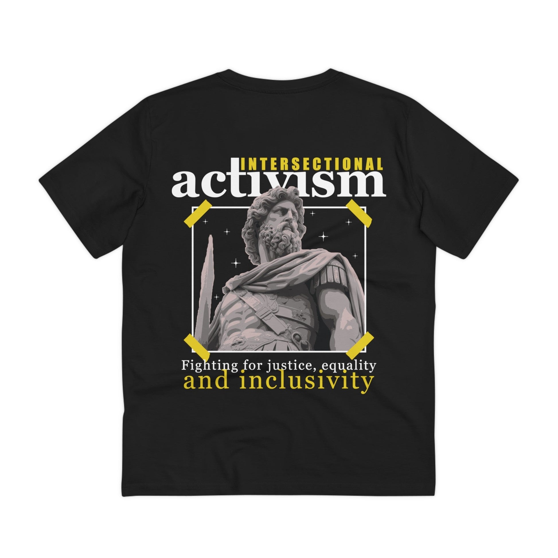 Printify T-Shirt Black / 2XS Intersectional activism - Streetwear - Gods Way - Back Design