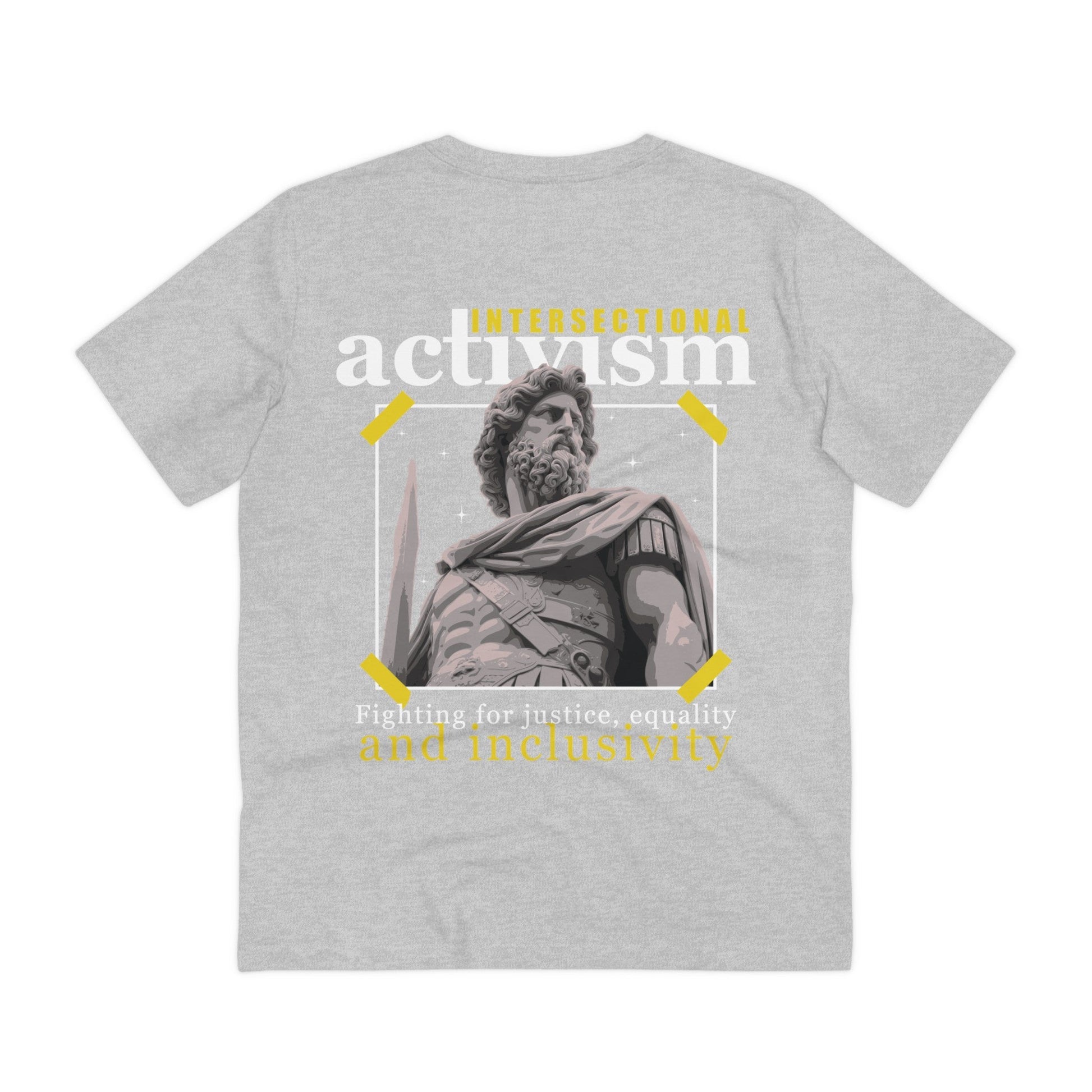 Printify T-Shirt Heather Grey / 2XS Intersectional activism - Streetwear - Gods Way - Back Design