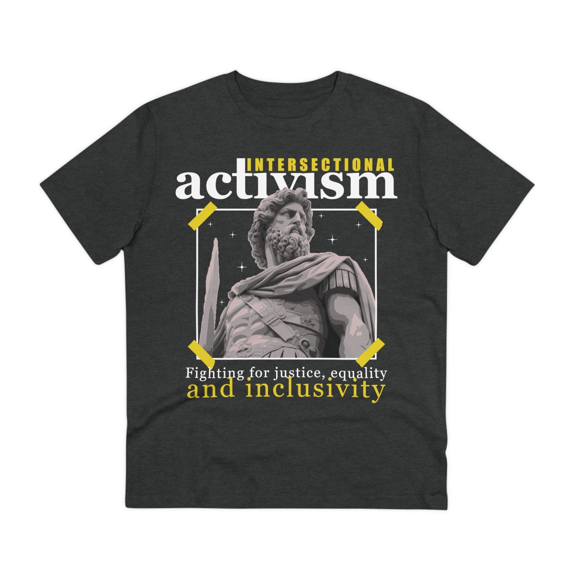 Printify T-Shirt Dark Heather Grey / 2XS Intersectional activism - Streetwear - Gods Way - Front Design