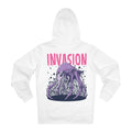 Printify Hoodie White / S Invasion Alien - Streetwear - I´m Fine - Hoodie - Back Design