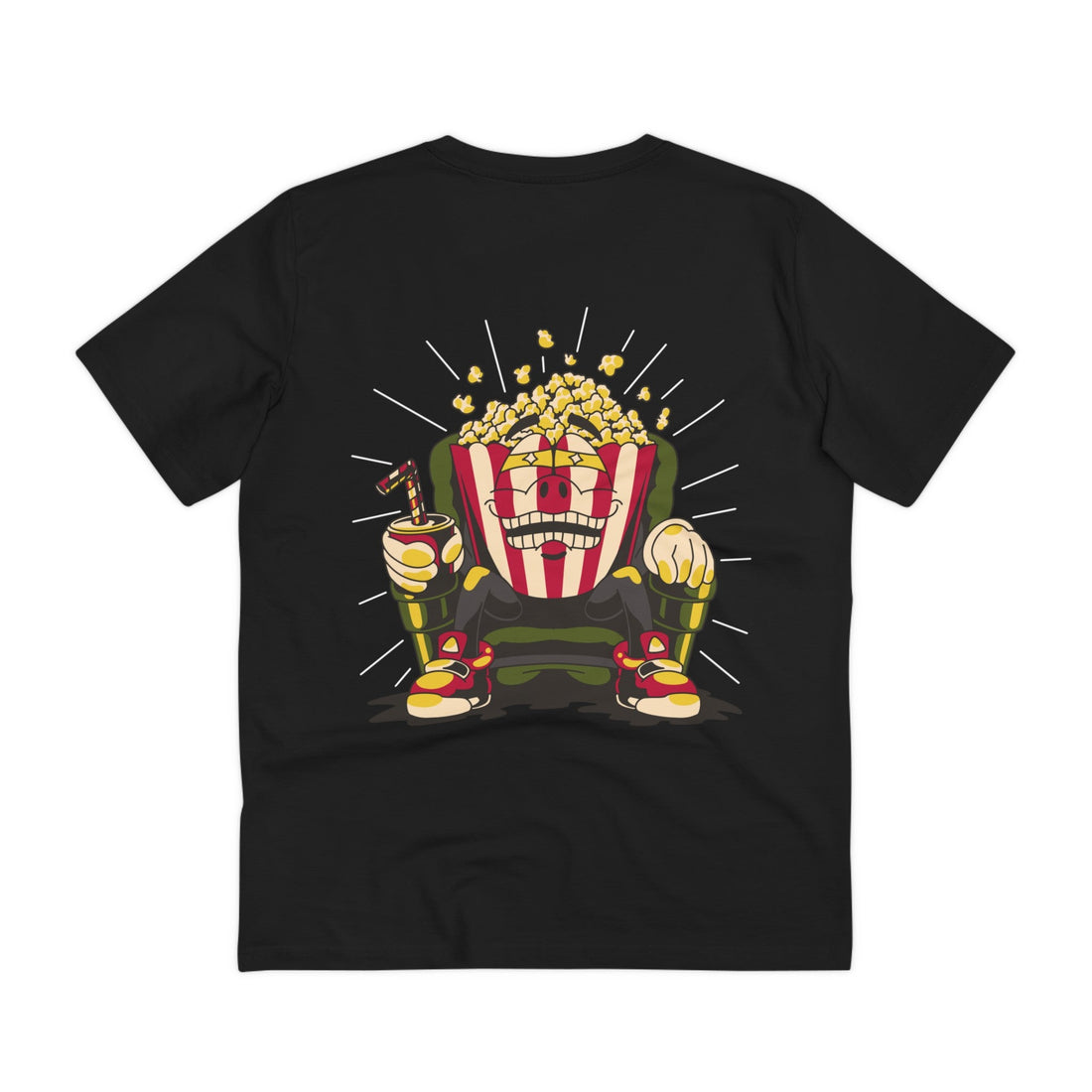 Printify T-Shirt Black / 2XS It´s Movie Time - Film Parodie - Back Design