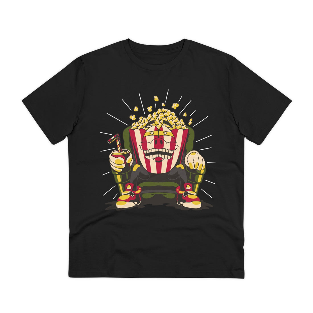 Printify T-Shirt Black / 2XS It´s Movie Time - Film Parodie - Front Design