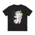 Printify T-Shirt Black / 2XS Kawaii Unicorn - Unicorn World - Front Design